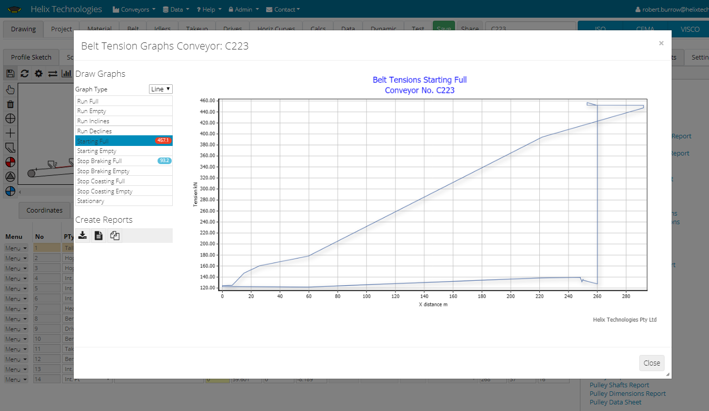 Helix DeltaT Conveyor Design Help